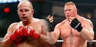Brock Lesnar and Fedor Emelianenko couldn't agree to a deal